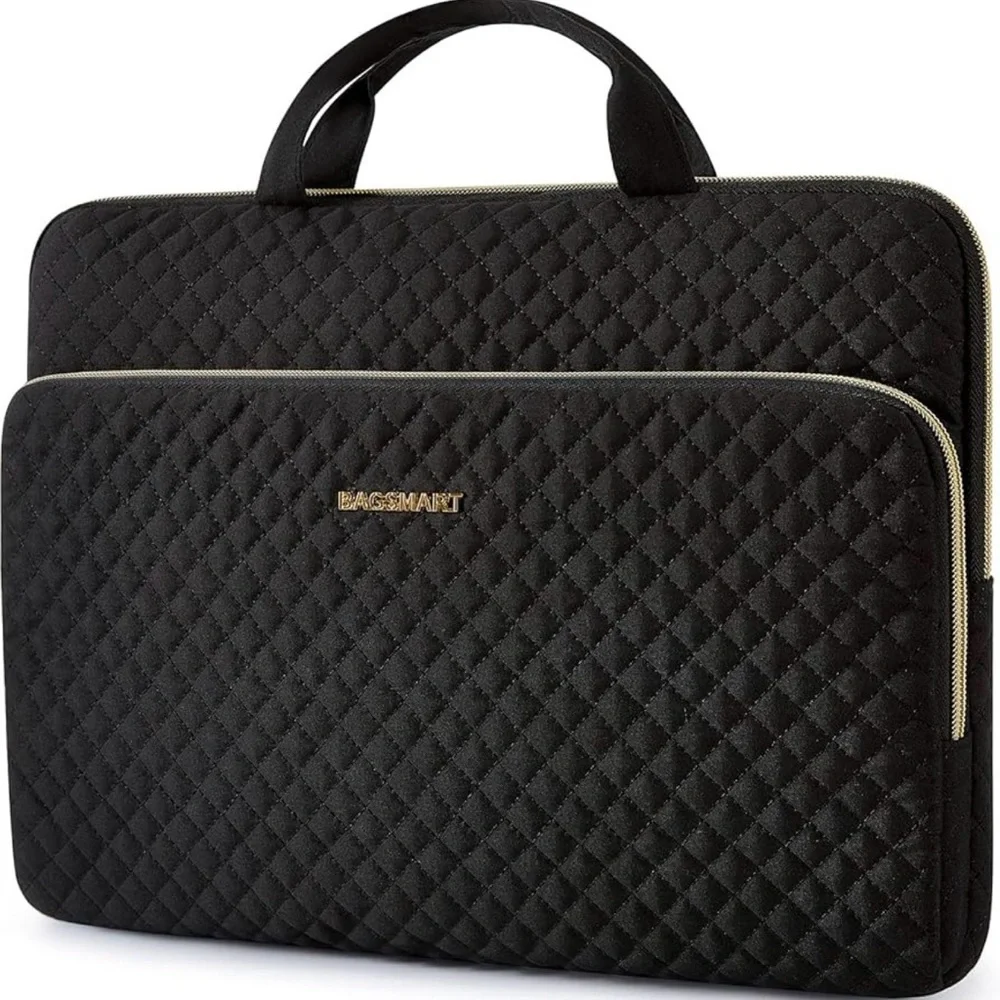 BAGSMART Laptop Sleeve for 15-inch MacBook Air/Pro, Laptop Carrying Case - Picture 1 of 11